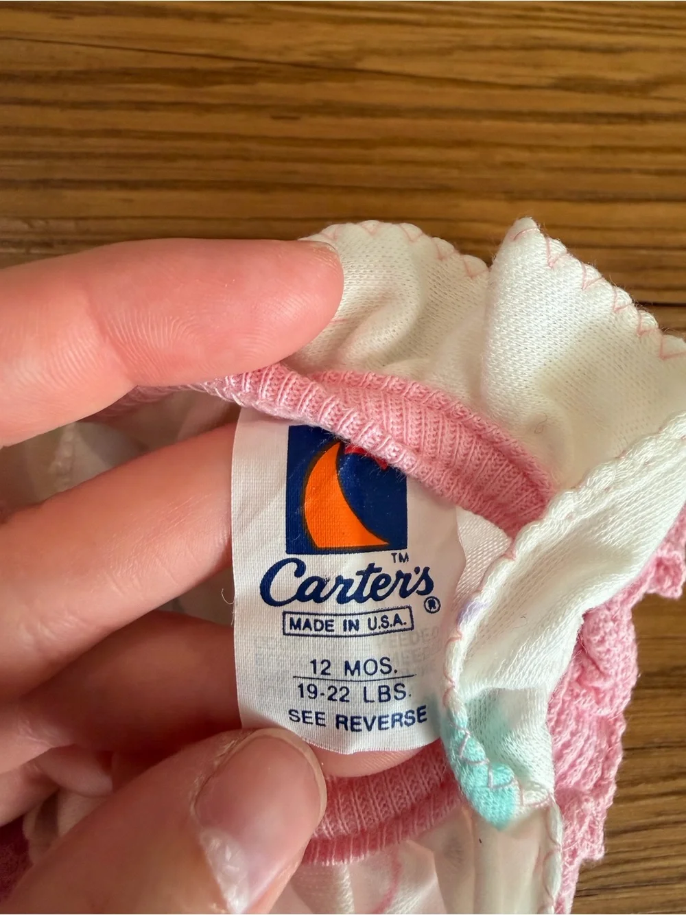 Vintage 1980’s - 90’s Carters Baby Balloon Overalls + Shirt Made in USA